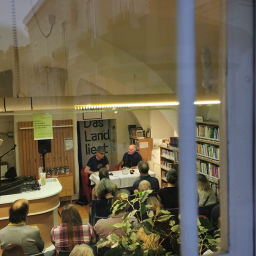 13.	SCHEIBBS: Im Gespräch mit dem Nachbarn: Jaroslav Rudiš; Moderation: Klaus Zeyringer