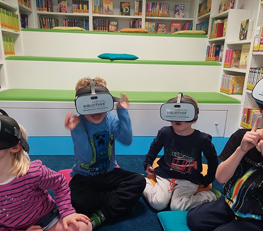 VR-Brillen im Einsatz VR-Brillen im Einsatz