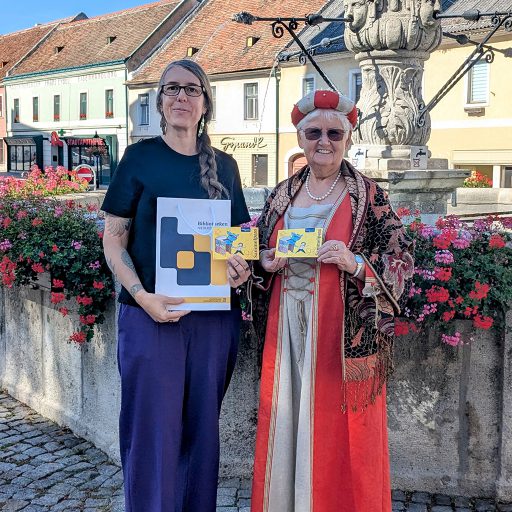 © Treff.Bib, Leselotteriegewinnerin Haydn Bibliothek Hainburg